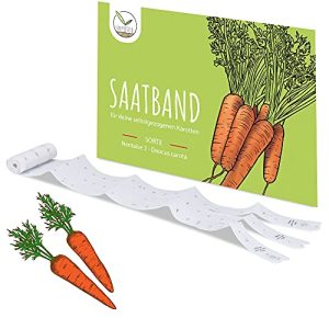 Carrot seeds HappySeed 5m seed tape carrot seeds