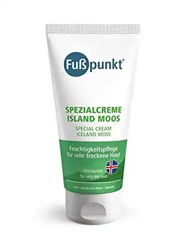 Moossalbe Fußpunkt, Spezialcreme Island Moos mit Urea, 150 ml