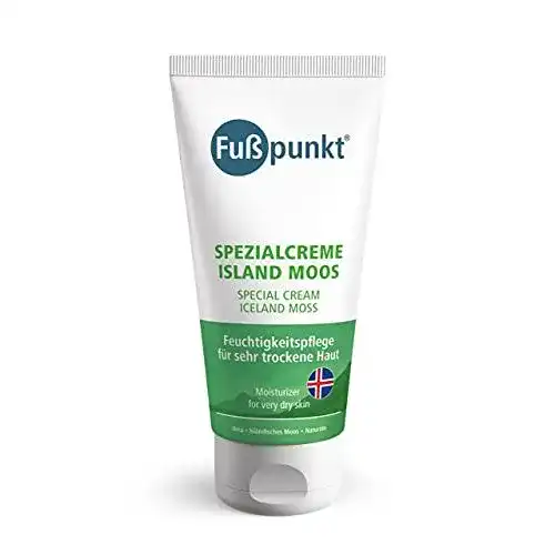 Moossalbe Fußpunkt, Spezialcreme Island Moos mit Urea, 150 ml