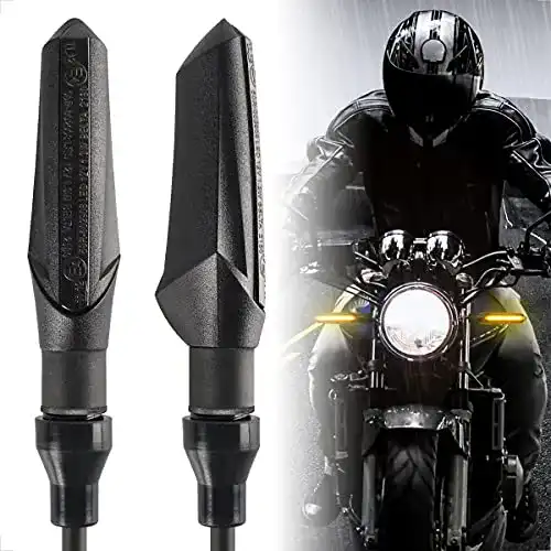 Motorrad-Blinker evermotor 2 Stück Universal LED Blinker