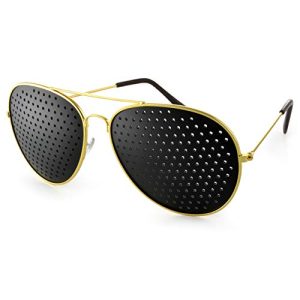 Multidot-Brille Ganzoo Rasterbrille im stylischen „Pilotendesign“