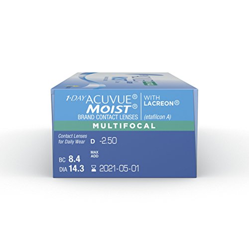 Multifokale Kontaktlinsen Acuvue MOIST 1-DAY Multifocal