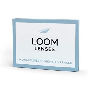 Multifokale Kontaktlinsen Loom Lenses Monatslinsen weich, 3 Stck