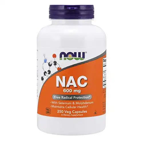 N-Acetylcystein Now Foods, NAC ( N-Acetyl Cysteine ), 250 Kaps.