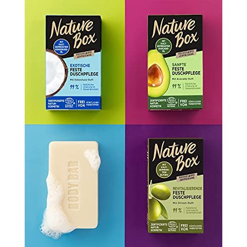 Nature-Box-Duschgel Nature Box Sanfte Feste Duschpflege 100 ml