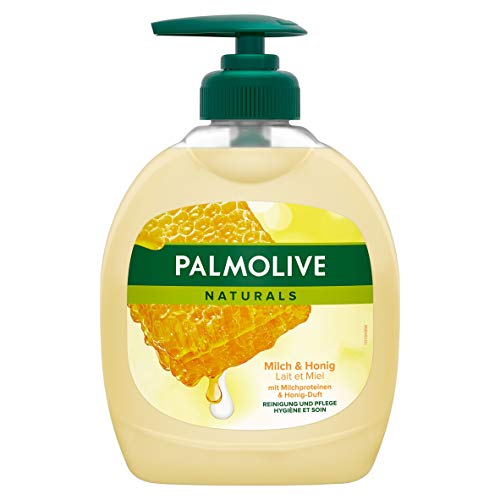 Palmolive-Flüssigseife Palmolive Seife Naturals Milch und Honig 6 x