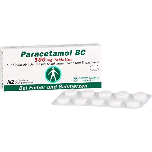 Paracetamol BERLIN-CHEMIE AG BC 500 mg Tabletten 20 St