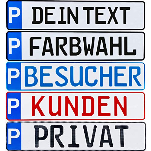 Die beste parkplatzschild l p car design parkplatz kennzeichen 1 stueck Bestsleller kaufen