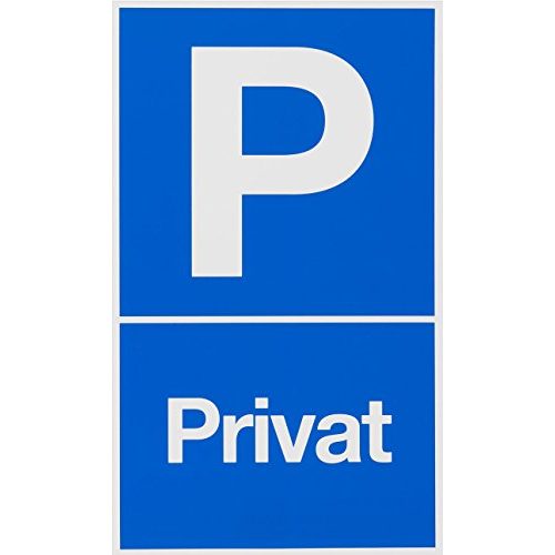 Die beste parkplatzschild metafranc hinweisschild p privat 250 x 150 mm Bestsleller kaufen