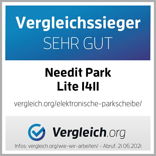 Parkscheibe Needit Parklite blau Park Lite 1411 vollautomatisch