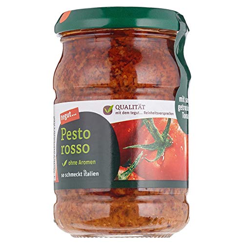 Pesto Rosso tegut… Reinheitsversprechen, 6 x 190 g