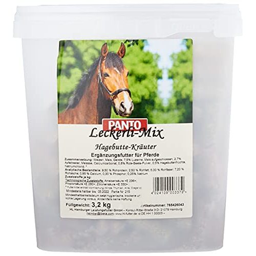 Die beste pferdeleckerli panto pferdefutter leckerlimix kraeuter hagebutte Bestsleller kaufen