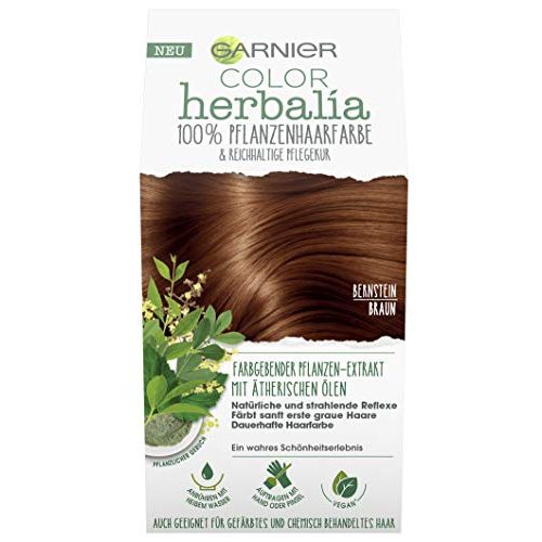 Pflanzenhaarfarbe Garnier Haarfarbe, 100%, 3×1 Stück