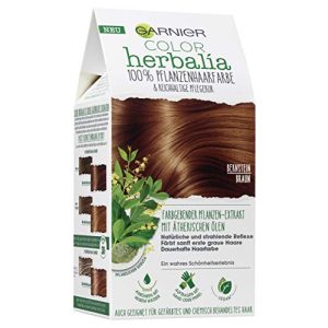 Pflanzenhaarfarbe Garnier Haarfarbe, 100%, 3×1 Stück