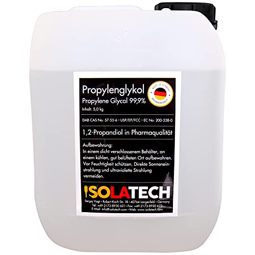 Propylenglykol ISOLATECH 5L-Kanister, 99,9% in Pharmaqualität
