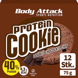 Protein-Cookies Body Attack Sports Nutrition, 12 x 75g