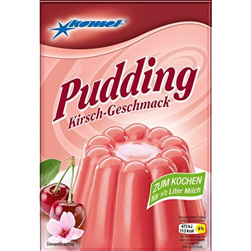 Puddingpulver Unbekannt 5x Pudding Kirsch-Geschmack