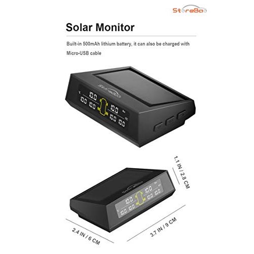 Reifendruck-Kontrollsystem StoreBao Solar Power
