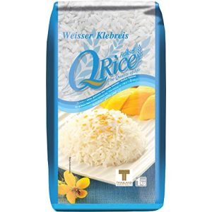 Reis Q Rice Kleb, Weißer, klebriger Langkorn, 1 kg