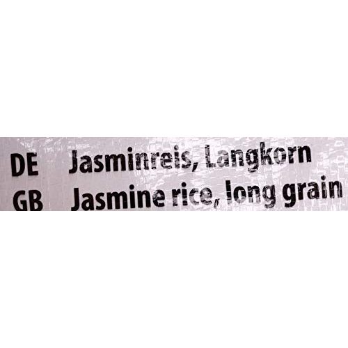 Reis RICEFIELD Jasmin 100%, Langkorn, 18000 g
