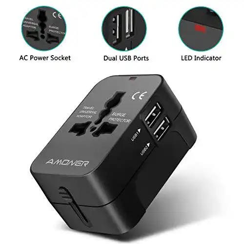 Reiseadapter Weltweit Amoner Universal Reiseadapter