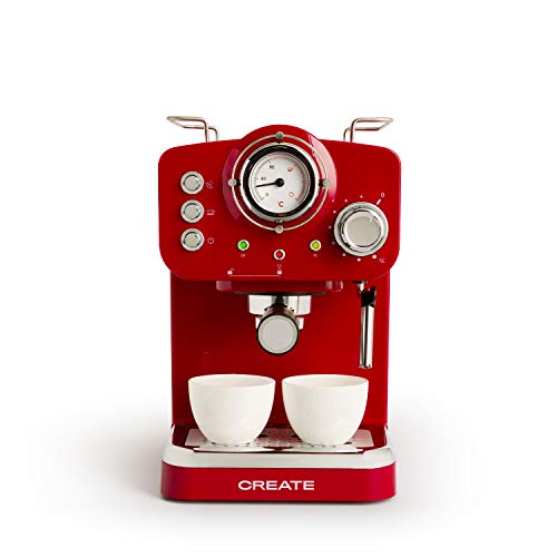Die beste retro kaffeemaschine create thera retro express rot Bestsleller kaufen