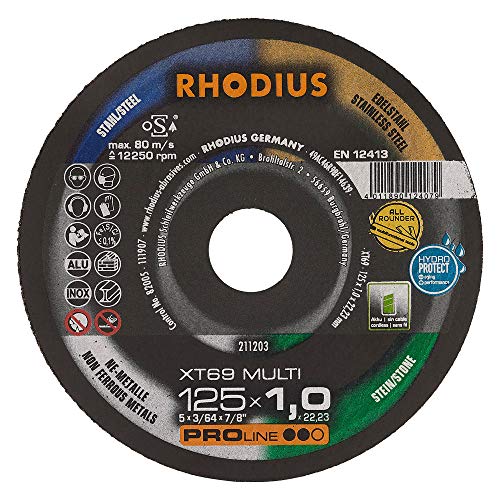 Die beste rhodius trennscheiben rhodius extra duenn xt69 multi Bestsleller kaufen