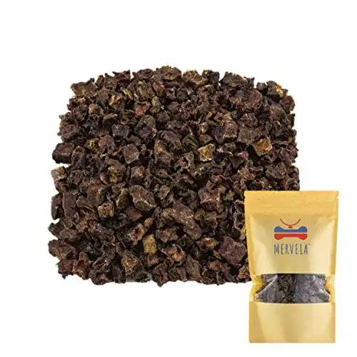 Rinderlunge MERVELA ® Trainingssnacks für Hunde, 300 Gramm