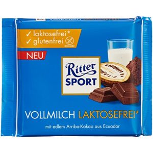 Ritter-Sport-Schokolade Ritter Sport Vollmilch laktosefrei, 6 x 100 g