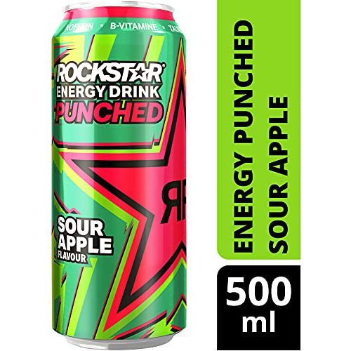 Rockstar-Energy-Drink Rockstar Energy Drink Super Sours Green