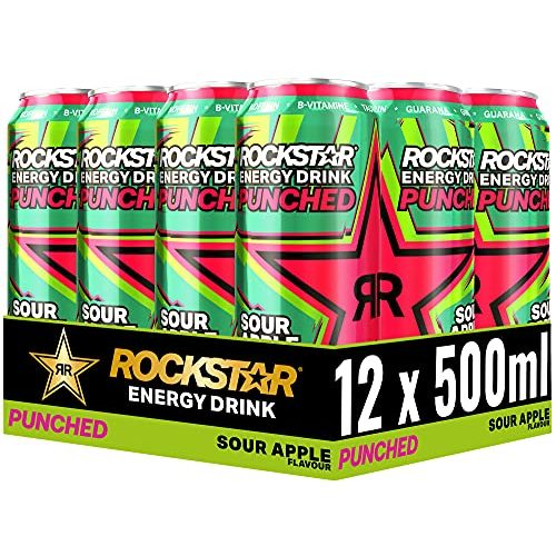 Rockstar-Energy-Drink Rockstar Energy Drink Super Sours Green