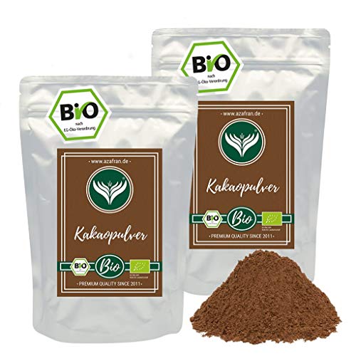 Die beste rohkakao azafran bio kakao pulver stark entoelt ohne zusaetze 1kg Bestsleller kaufen