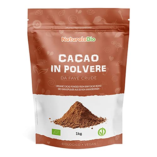 Die beste rohkakao naturalebio kakao pulver bio 1 kg organic cacao Bestsleller kaufen