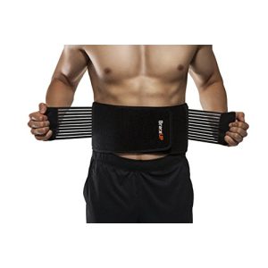 Rückenbandage mit Pelotte BraceUP Rückenstützgürtel