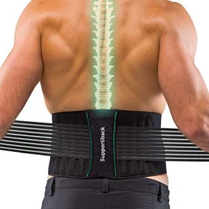 Rückenbandage mit Pelotte Supportiback Innovativer Rückengurt