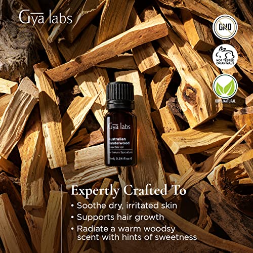 Sandelholzöl Gya Labs Ätherisches Öl für gesunde Haut 10ml