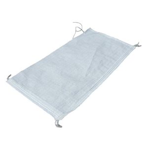 Sandsack NOOR Sandsäcke PP 20kg, 40 x 60 cm, 10er Pack, weiß