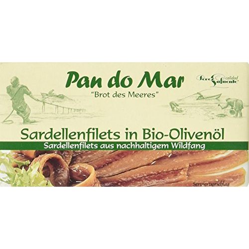 Die beste sardellen pan do mar filets anchovis in bio olivenoel 50 g Bestsleller kaufen