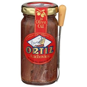 Sardellenfilet Conservas Ortiz Ortiz Sardellen Filets Olivenöl, 95g