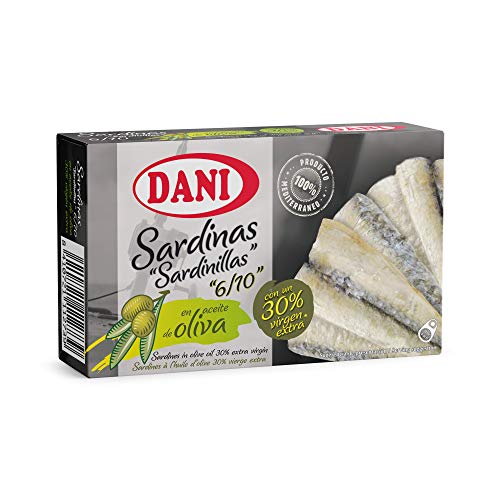 Sardinen Dani, Kleine in 30 nativem Olivenöl extra, 12 Stück