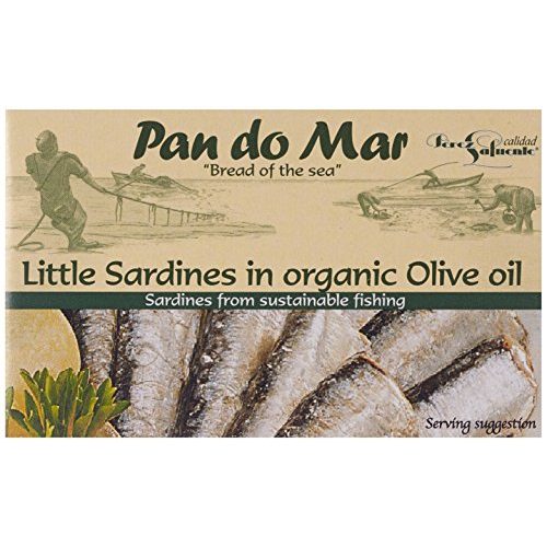 Sardinen Pan do Mar Kleine in Bio Olivenöl, 120 g