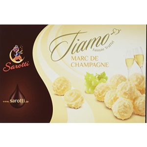 Sarotti-Schokolade Sarotti Tiamo Trüffel Marc de Champagner, 5er
