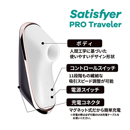 Satisfyer-Vibrator Satisfyer Klitoris-Sauger Pro Traveler