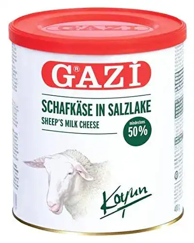 Schafskäse Gazi Schafkäse in Salzlake, 2x 400gramm