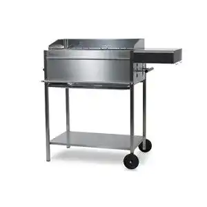 Schickling-Holzkohlegrill Schickling Premio XL II Edelstahlgrill