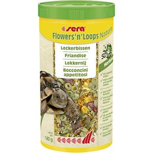Schildkröten-Futter sera Flowers and Loops Nature 1000 ml