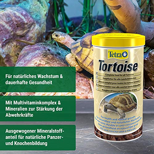 Schildkröten-Futter Tetra Tortoise, Hauptfutter, 1 Liter Dose