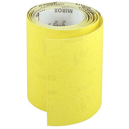 Schleifpapier-Rolle MIRKA Yellow Schleifpapier 115mm x 5m, P80