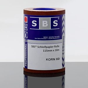 Schleifpapier-Rolle SBS ® Schleifpapier Rolle 115 mm x 10 m