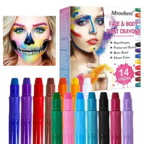 Schminkstifte Mroobest Kinderschminke, Kit, 14 Farben